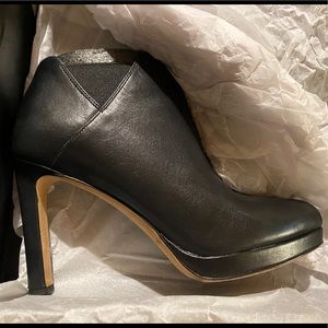 Via Spiga Belinda Bootie - Black Leather